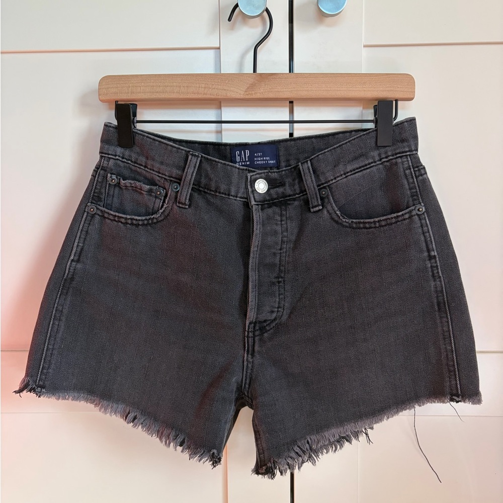 GAP Charcoal Jean Shorts